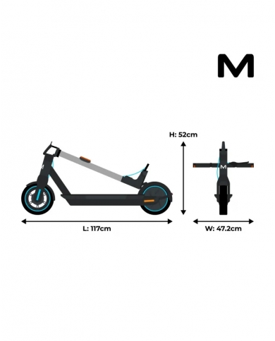 Trotineta Electrică Motus Scooty 10 2022 350W 35km/h