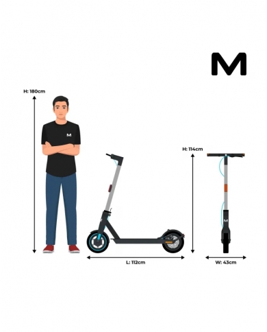 Trotineta electrică Motus Scooty 10 LITE 2023