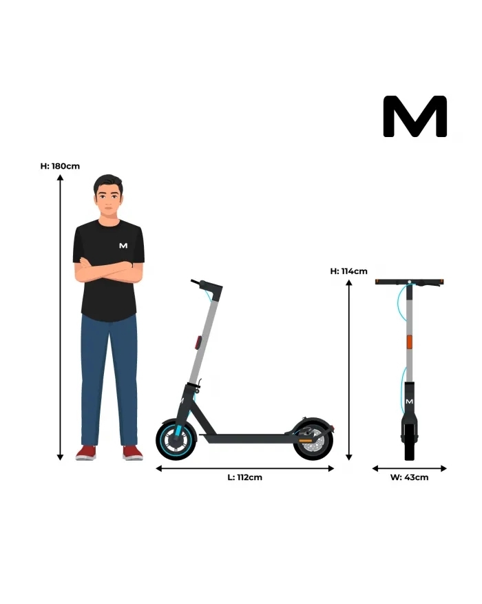 Trotineta electrică Motus Scooty 10 LITE 2023