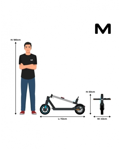 Trotineta electrică Motus Scooty 10 LITE 2023